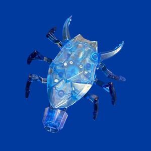 HEXBUG 6 Legged Crystal Blue Scarab Beetle B4
